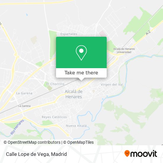 Calle Lope de Vega map