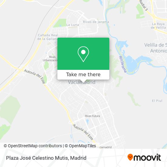 Plaza José Celestino Mutis map