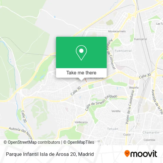 Parque Infantil Isla de Arosa 20 map