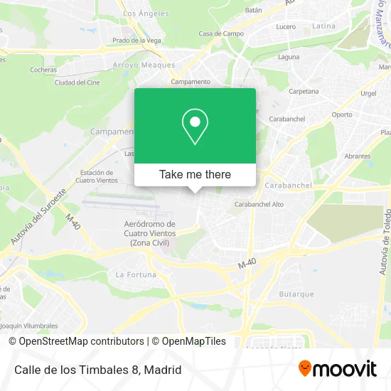 Calle de los Timbales 8 map