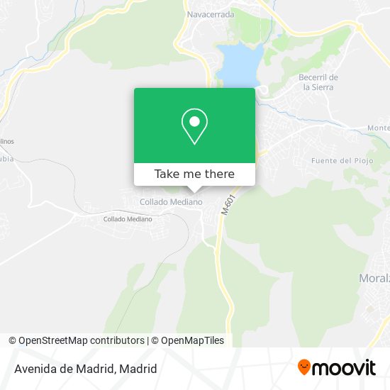 Avenida de Madrid map