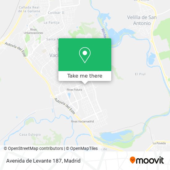 Avenida de Levante 187 map