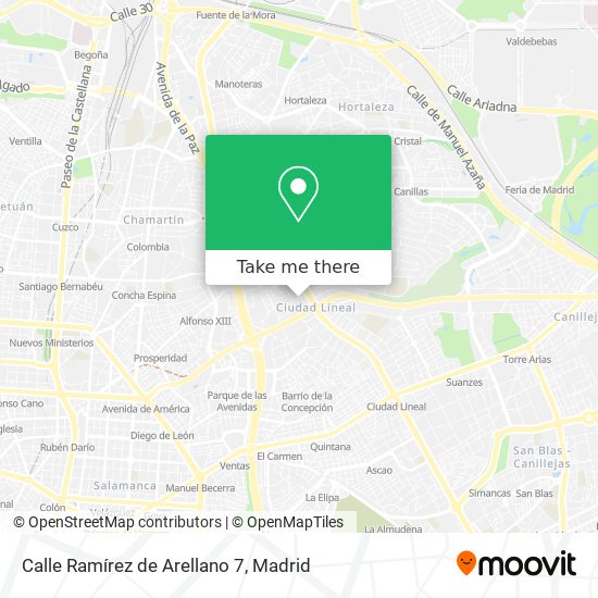 Calle Ramírez de Arellano 7 map