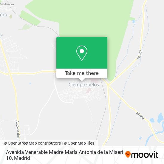 Avenida Venerable Madre María Antonia de la Miseri 10 map