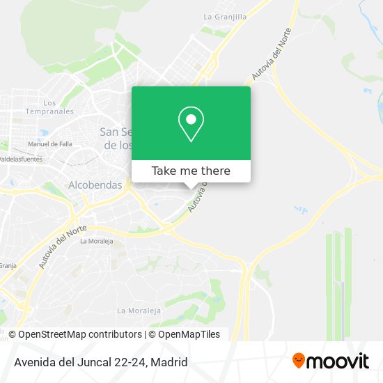 Avenida del Juncal 22-24 map
