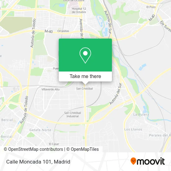 Calle Moncada 101 map