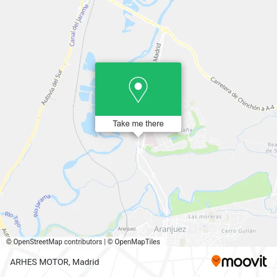 mapa ARHES MOTOR