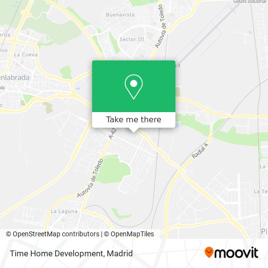 Time Home Development map