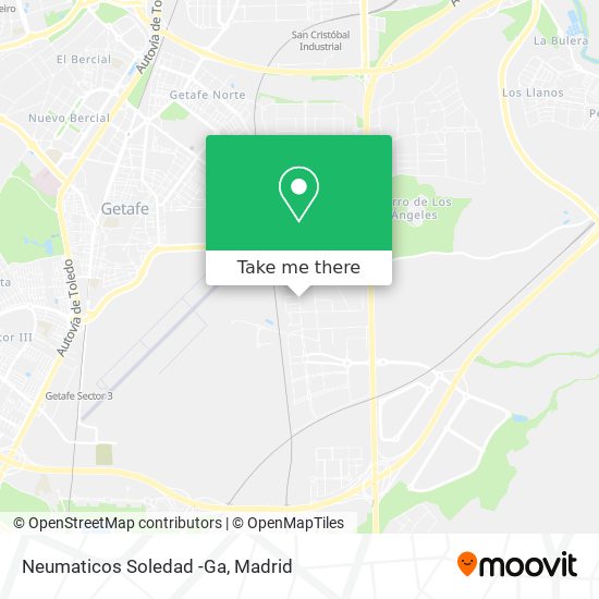 Neumaticos Soledad -Ga map