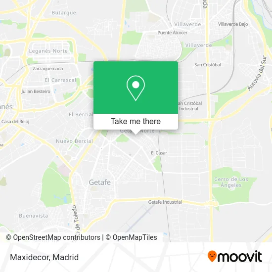 Maxidecor map