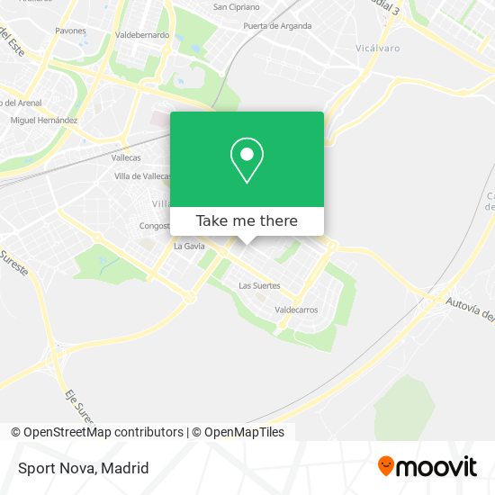 Sport Nova map