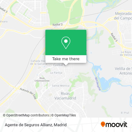 Agente de Seguros Allianz map