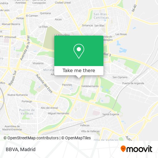 BBVA map