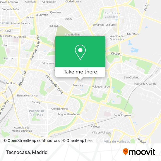 Tecnocasa map