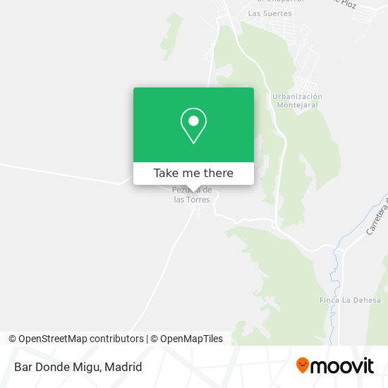 mapa Bar Donde Migu