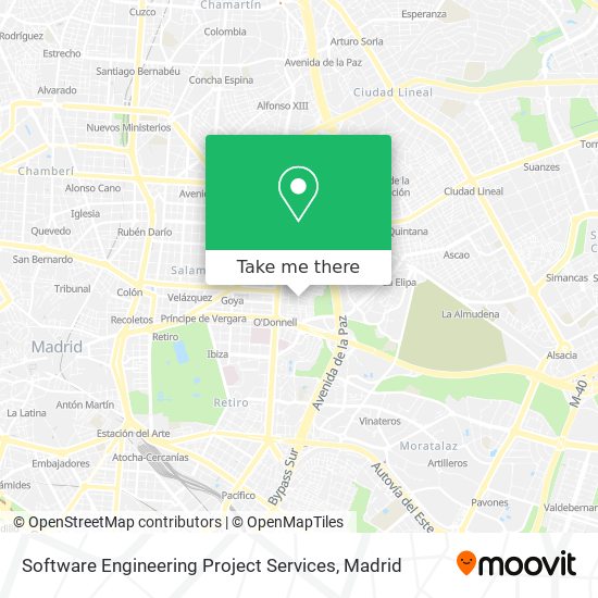 Software Engineering Project Services map