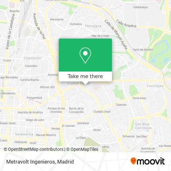 Metravolt Ingenieros map