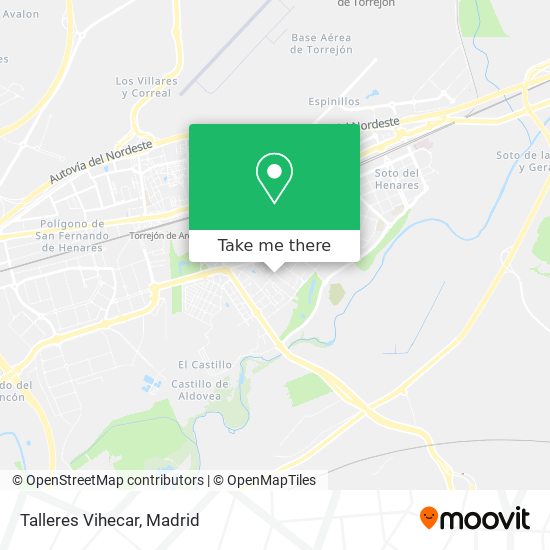 Talleres Vihecar map