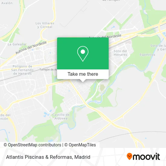 Atlantis Piscinas & Reformas map