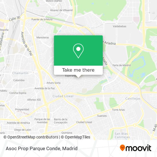 mapa Asoc Prop Parque Conde
