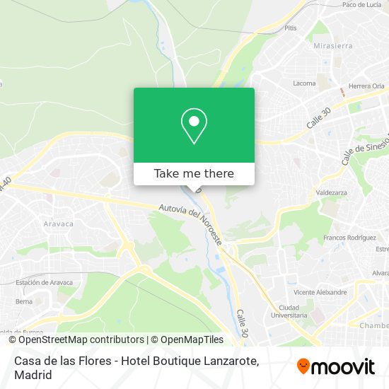 Casa de las Flores - Hotel Boutique Lanzarote map