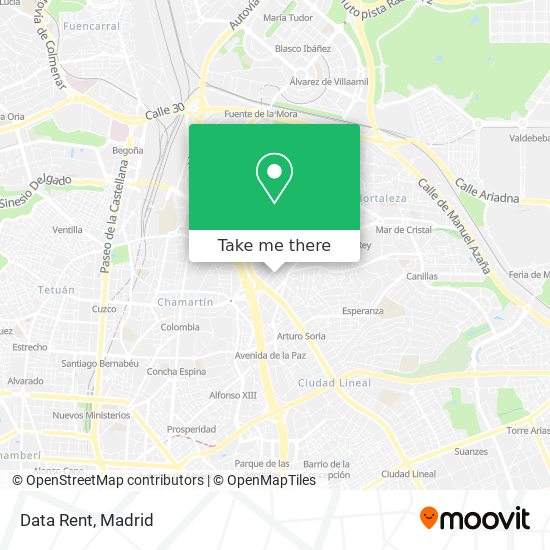 mapa Data Rent