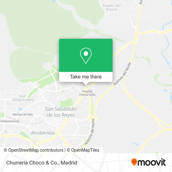 Churreria Choco & Co. map