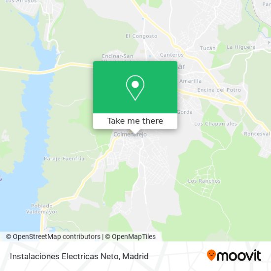 Instalaciones Electricas Neto map
