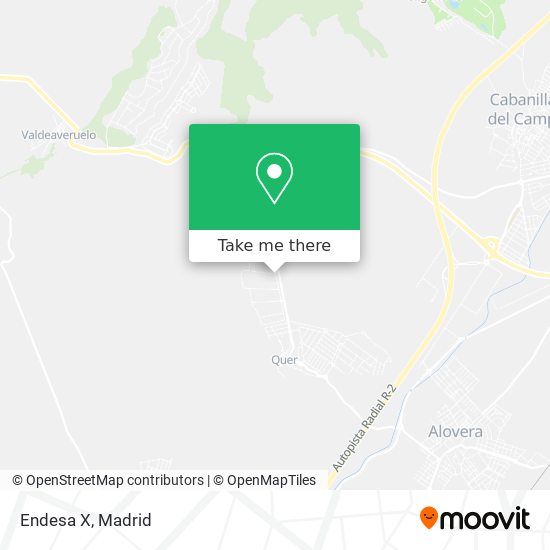 Endesa X map