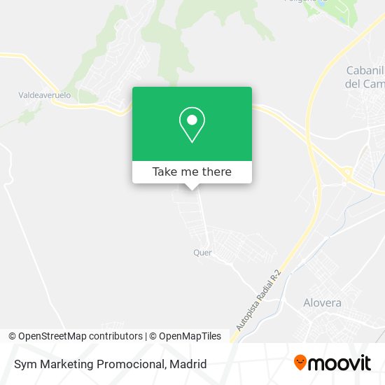 Sym Marketing Promocional map