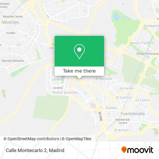 Calle Montecarlo 2 map