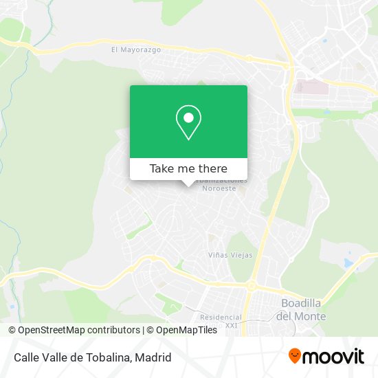 mapa Calle Valle de Tobalina