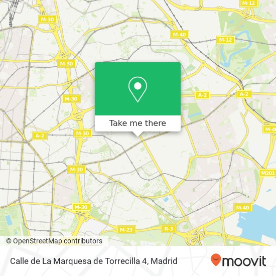 Calle de La Marquesa de Torrecilla 4 map