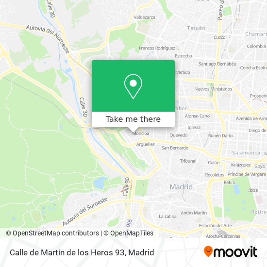 Calle de Martín de los Heros 93 map
