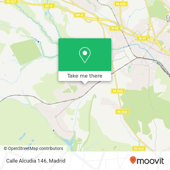mapa Calle Alcudia 146