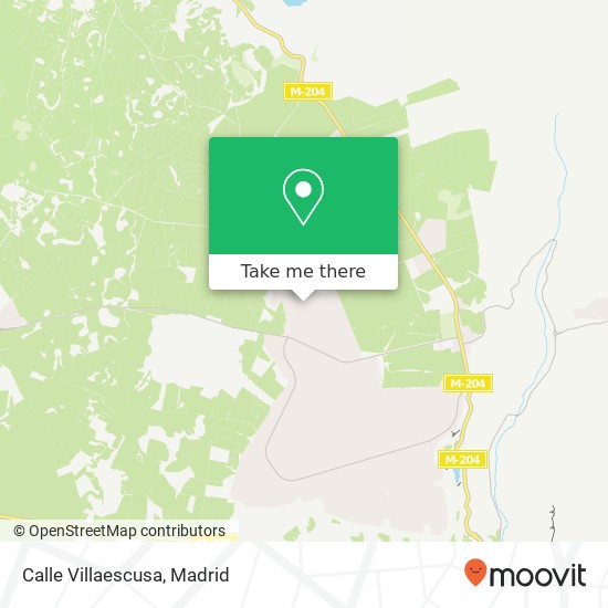 mapa Calle Villaescusa