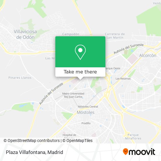 mapa Plaza Villafontana