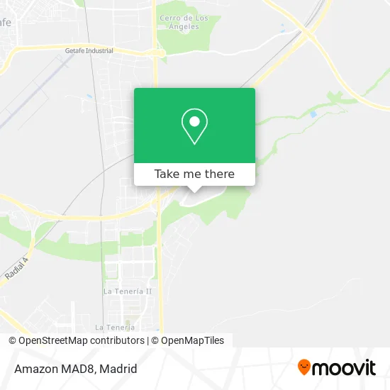 Amazon MAD8 map
