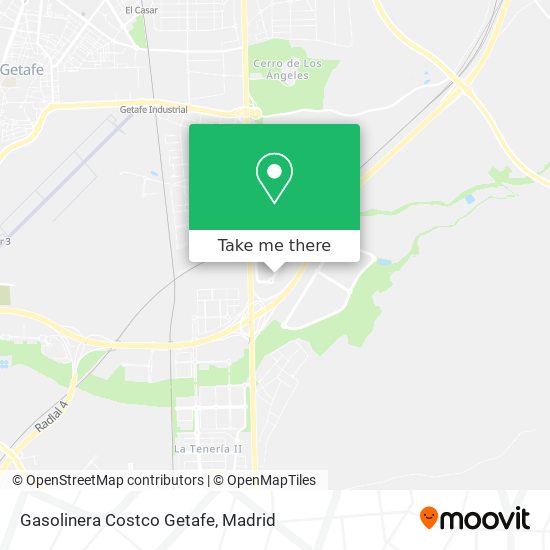 Gasolinera Costco Getafe map