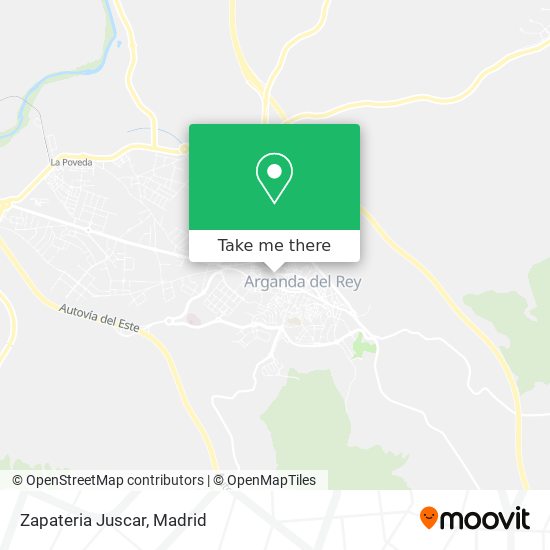 Zapateria Juscar map