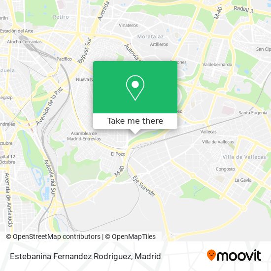 Estebanina Fernandez Rodriguez map