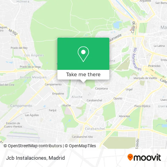 Jcb Instalaciones map