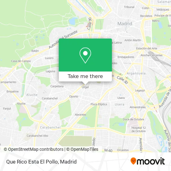 Que Rico Esta El Pollo map