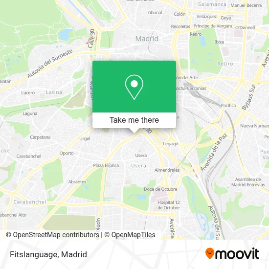 Fitslanguage map