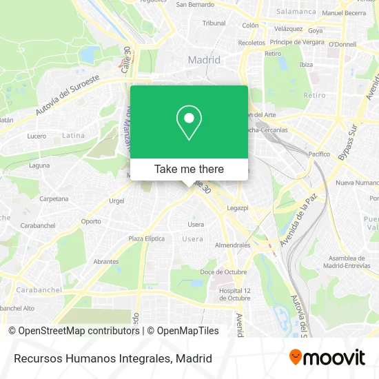 Recursos Humanos Integrales map