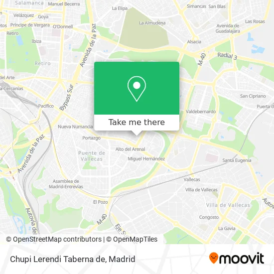 Chupi Lerendi Taberna de map