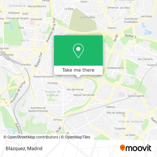 Blázquez map