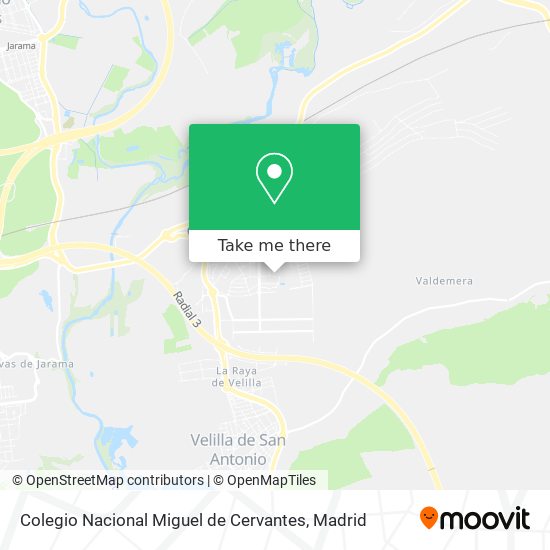 Colegio Nacional Miguel de Cervantes map