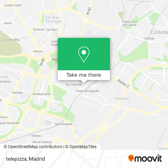 telepizza map