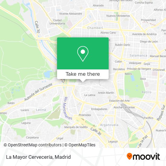 La Mayor Cervecería map